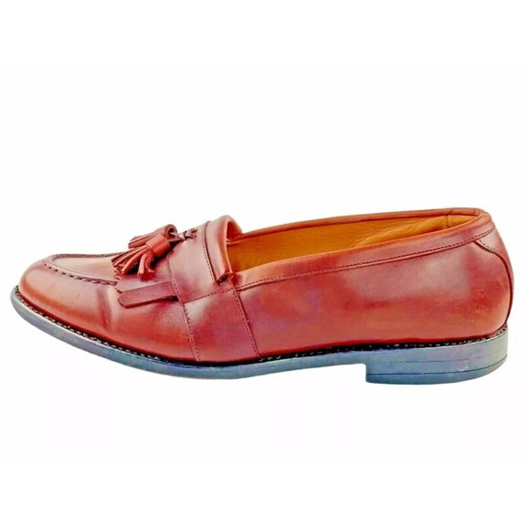 Allen Edmonds Mens Newport Brown‎ Leather Round Toe Slip On Dress Shoes Sz 11.5C - Picture 3 of 8